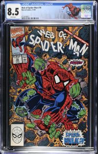Image for Web of Spider-Man #70 CGC 8.5