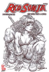 Image for Red Sonja - TRAIL SEEKER / Bazal. 8,3x11,7 in.