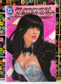 Image for Zatanna sketch cover by Dario Arte