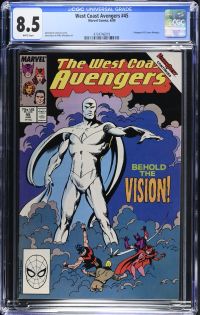 Image for West Coast Avengers #45 CGC 8.5