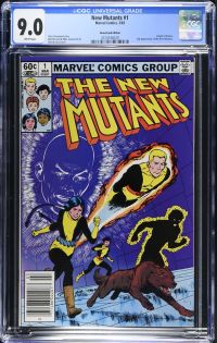 Image for New Mutants #1 CGC 9.0