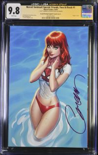 Image for Marvel Swimsuit Special: Friends, Foes & Rivals #1 CGC 9.8 Signed by J. Scott Campbell