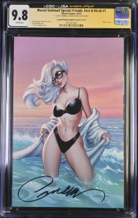 Image for Marvel Swimsuit Special: Friends, Foes & Rivals #1 CGC 9.8 Signed by J. Scott Campbell