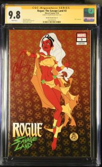 Image for Rogue: The Savage Land #3 CGC 9.8 Signed by Mark Brooks