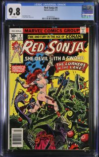 Image for Red Sonja #4 CGC 9.8