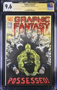 Image for Graphic Fantasy #2 CGC 9.6 Signed by Erik Larsen