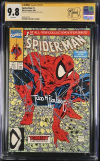 Image for Spider-Man #1 CGC 9.8 Signed by Todd McFarlane