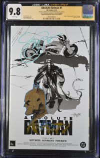 Image for Absolute Batman #1 CGC 9.8 Signed & Sketched by Javier Fernandez