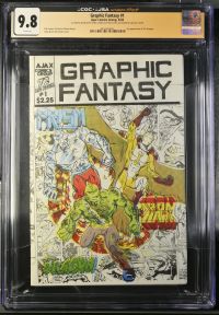 Image for Graphic Fantasy #1 CGC 9.8 Signed by Al Harris, Kevin Keyes & Erik Larsen