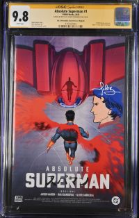Image for Absolute Superman #1 CGC 9.8 Signed & Sketched by Javier Fernandez