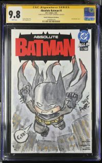 Image for Absolute Batman #1 CGC 9.8 Signed by Agnes Garbowska