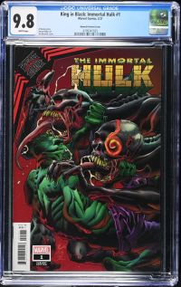 Image for King in Black: Immortal Hulk #1 Bennett Variant CGC 9.8