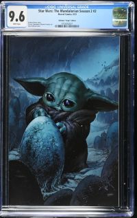 Image for Star Wars: The Mandalorian Season 2 #2 Kirkham Virgin Edition CGC 9.6
