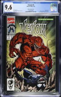 Image for Venom #5 Sliney Variant Cover CGC 9.6