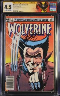 Image for Wolverine Limited Series #1 CGC 4.5 Signed by Chris Claremont