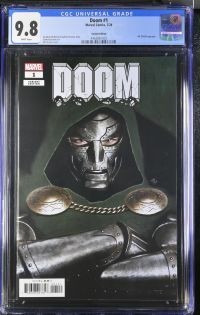Image for Doom #1 Variant Edition CGC 9.8