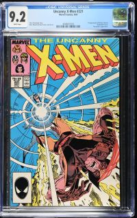 Image for Uncanny X-Men #221 CGC 9.2
