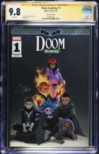 Image for Doom Academy #1 CGC 9.8 Signed by Leirix