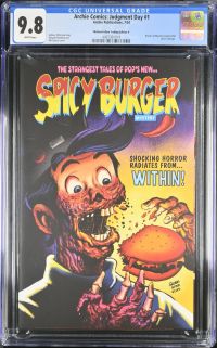Image for Archie Comics: Judgment Day #1 CGC 9.8 Mellow Fellow Trading Edition A
