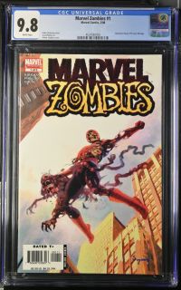 Image for Marvel Zombies #1 | CGC 9.8 | UniversalAmazing Fantasy #15 cover homage.Robert Kirkman storySean Phillips artArthur Suydam cover