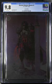 Image for Absolute Wonder Woman #1 | Lee Foil Edition | CGC 9.8 | UniversalKelly Thompson storyHayden Sherman artJim Lee cover