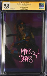 Image for Absolute Wonder Woman #1 CGC 9.8 Signed & Sketched by Mark Spears