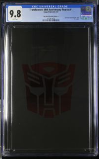 Image for Transformers 40th Anniversary Reprint #1 CGC 9.8