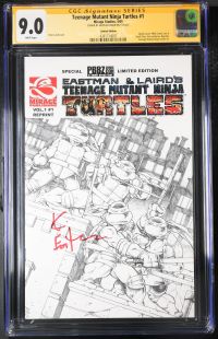 Image for Teenage Mutant Ninja Turtles #1 CGC 9.0 Signed by Kevin Eastman