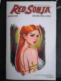 Image for Red Sonja Sketch Cover by Jeff Taylor