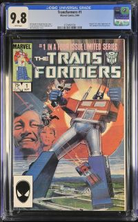 Image for Transformers #1 CGC 9.8