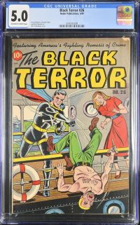 Image for Black Terror #26 CGC 5.0