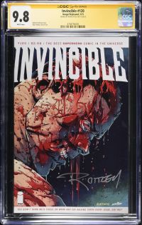 Image for Invincible #120 CGC 9.8 Signed by Ryan Ottley