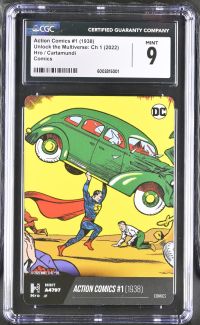 Image for Action Comics #1 (1938) HRO Unlock the Multiverse Ch 1 CGC 9