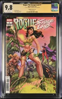Image for Rogue: The Savage Land #1 CGC 9.8 Signed by J. Scott Campbell
