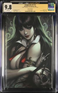 Image for Vampirella #v7 #1 CGC 9.8 Signed by Stanley "Artgerm" Lau