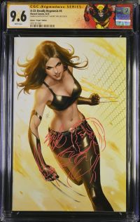 Image for X-23: Deadly Regenesis #4 CGC 9.6 Signed & Sketched by Kiat "Ejikure" Wee