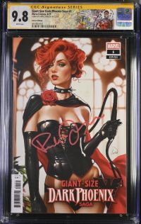 Image for Giant-Size Dark Phoenix Saga #1 CGC 9.8 Signed by Famke Janssen
