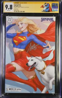 Image for Supergirl #6 CGC 9.8 Signed by Stanley "Artgerm" Lau
