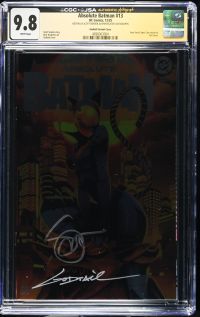 Image for Absolute Batman #13 Godtail Variant CGC 9.8 Signed by Godtail & Scott Snyder
