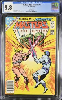 Image for Masters of the Universe #3 CGC 9.8 Newsstand