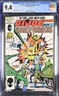 Image for G.I. Joe and the Transformers #1 | CGC 9.4 | Universal