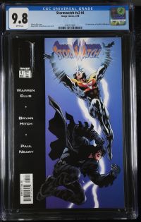 Image for Stormwatch #v2 #4 | CGC 9.8 | Universal1st appearance of Apollo & Midnighter.Warren Ellis storyBryan Hitch & Paul Neary cover & art
