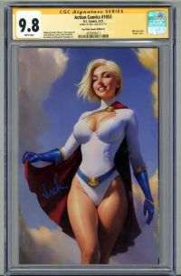 Image for ACTION COMIC #1053 CGC 9.8 SS SIGNED WILL JACK VIRGIN VARIANT EDITION B LOW POP