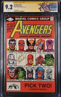 Image for Avengers #221 CGC 9.2 Signed by David Michelinie