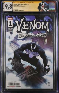Image for Venom: Separation Anxiety #1 CGC 9.8 Signed by David Michelinie