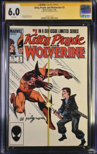Image for Kitty Pryde and Wolverine #3 CGC 6.0 Signed by Al Milgrom