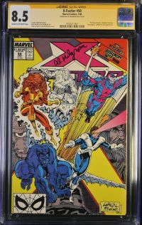 Image for X-Factor #50 CGC 8.5 Signed by Al Milgrom