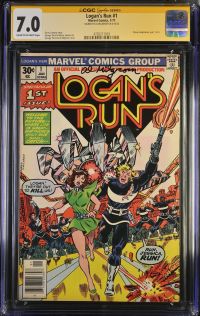 Image for Logan's Run #1 CGC 7.0 Signed by Al Milgrom