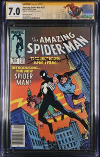 Image for Amazing Spider-Man #252 CGC 7.0 Signed by Tom Defalco