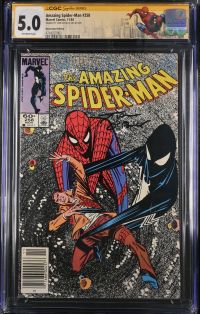 Image for Amazing Spider-Man #258 CGC 5.0 Signed by Tom Defalco
